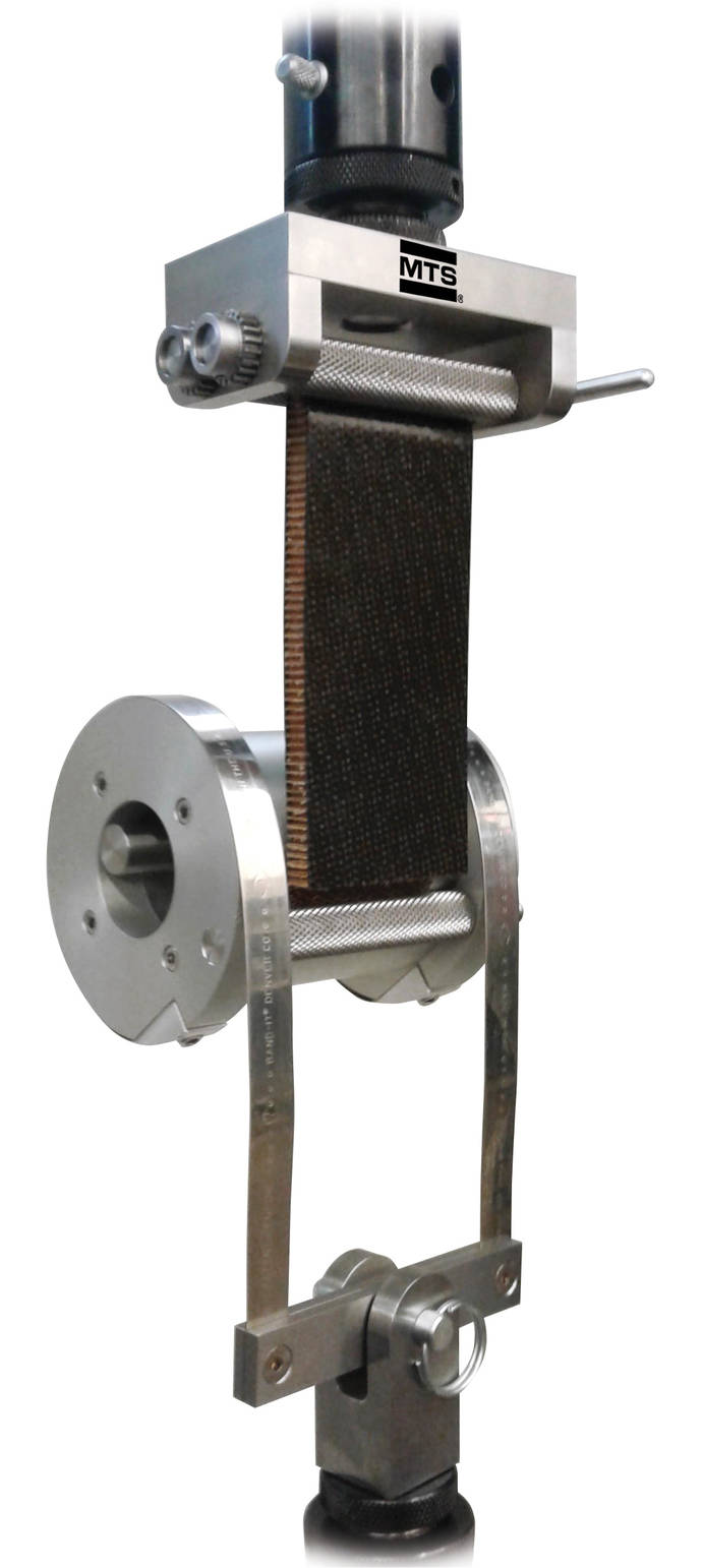 Climbing Drum Peel Composite Fixture With Roller Type Grips — MTS Systems