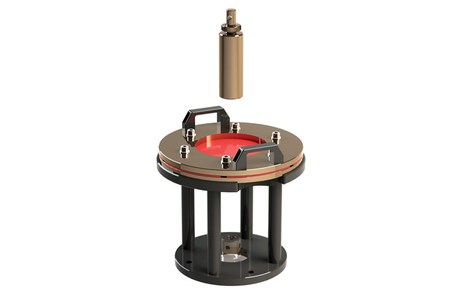 Geotextile Puncture Fixture — MTS Systems