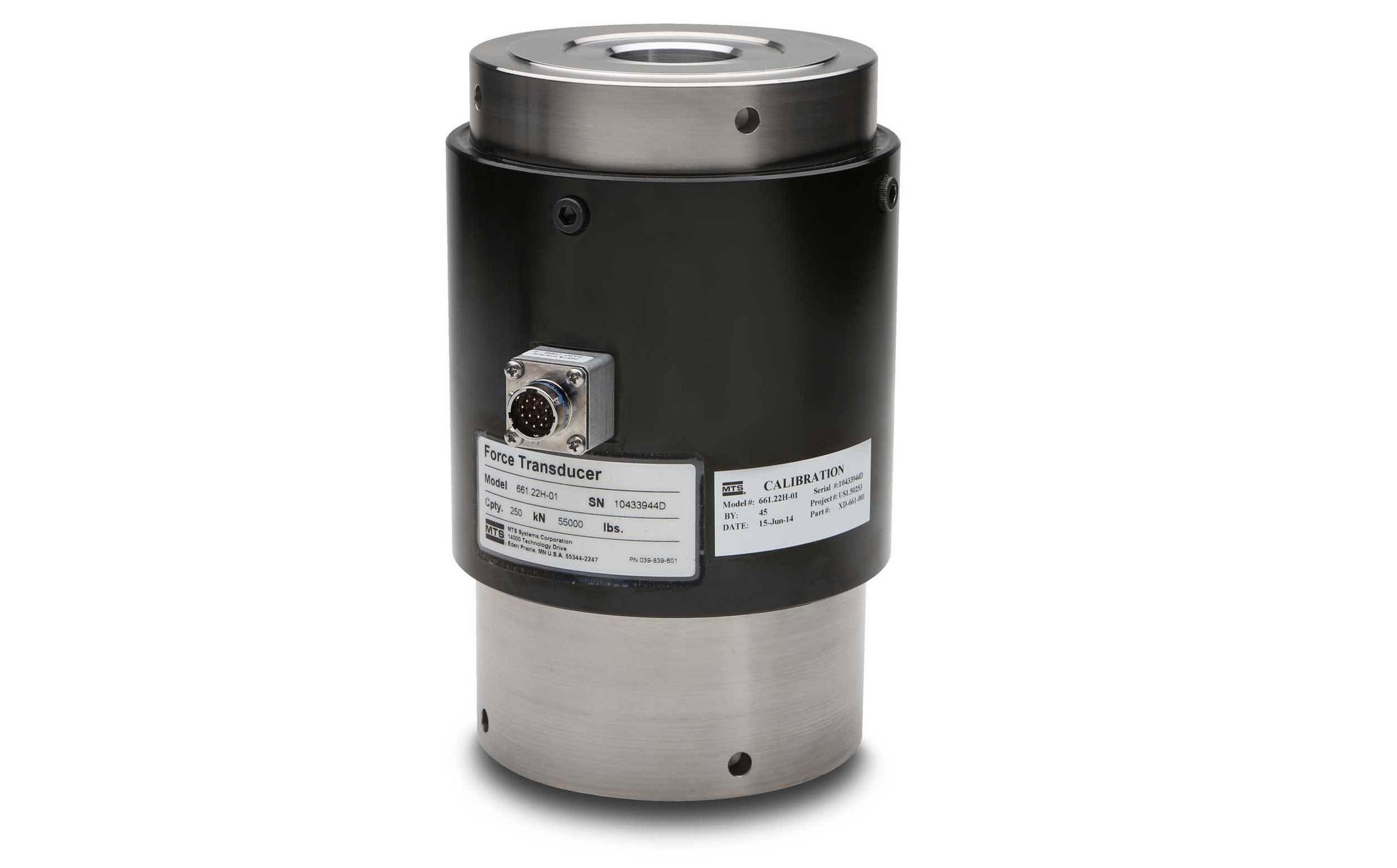 Servohydraulic System Load Cells — view 3