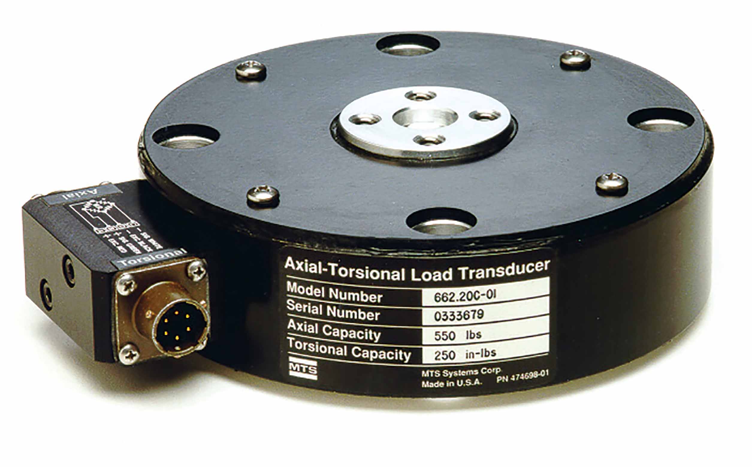 Servohydraulic System Load Cells — view 4